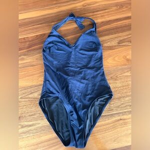 J. Crew Dark Blue Swimwear